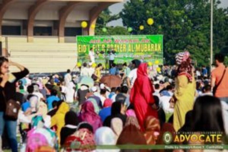 Filipino Muslims celebrate Eid’l Fitr