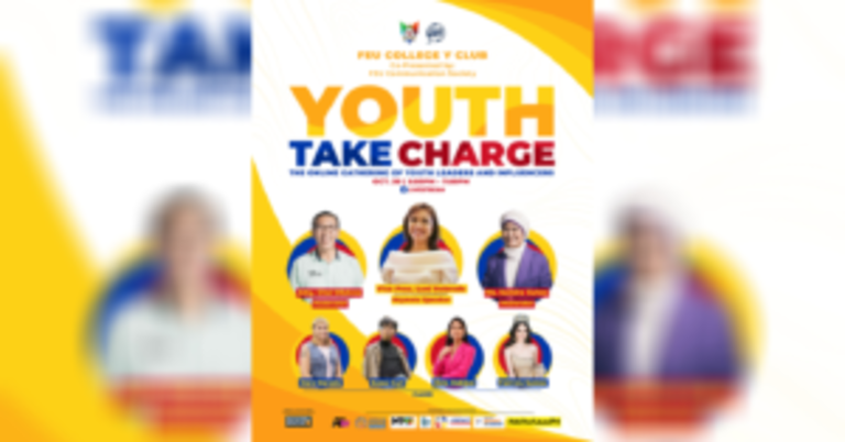 FEU CYC's 'YOUth Take Charge' event gathers social media influencers, prominent speakers