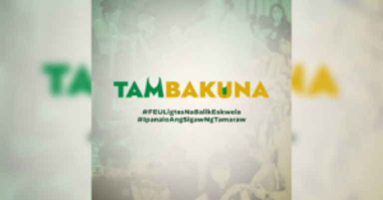 FEUCSO opens free COVID-19 vaccination program, TamBakuna