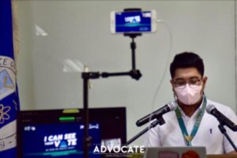IAS, DepComm launches ‘I Can See Your Vote’