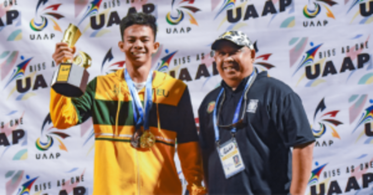 Mationg bags UAAP 85 athletics ROY: '’Di ko akalain 'yun'