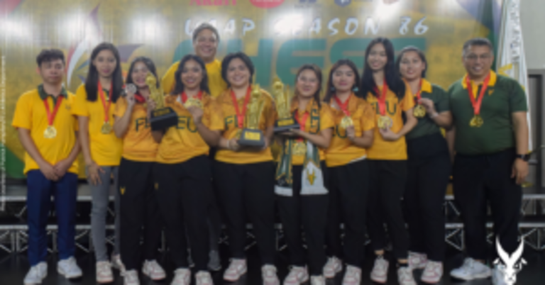 FEU women’s team bring home gold, individual awards in UAAP 86 chess