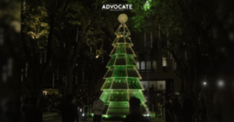 FEU lights sustainability themed tree for Pasko sa Piyu 2023