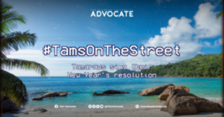 #TamsOnTheStreet: Tamaraws sing their New Year’s resolution