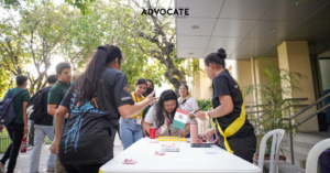 FEU Guides’ 4th Tamarace prides campus buildings
